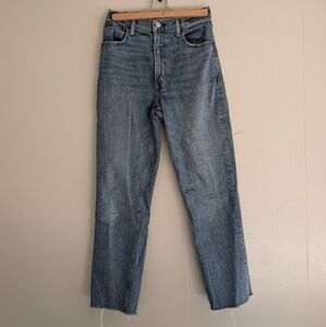 Abercrombie and Fitch 90s Straight Hi Rise Jeans